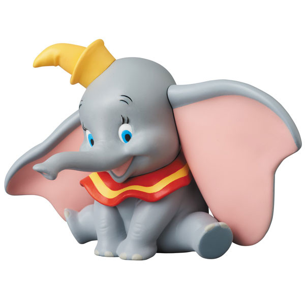 Dumbo, Dumbo, Medicom Toy, Pre-Painted, 4530956154855